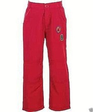 Multi Pocket Combat Trousers- Red- Age 18-24