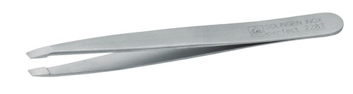 Tweezers oblique 5cm - tweezers, 9,5cm