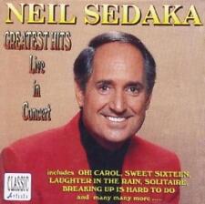 Neil Sedaka : Greatest Hits Live in Concert CD Expertly Refurbished Product