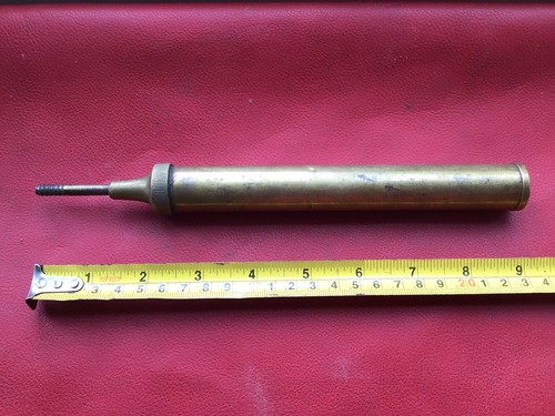 1898 antique bicycle tyre pump - bicycle,