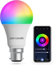 paul russells Smart LED GLS Bulb, 8.5W B22, Bayonet