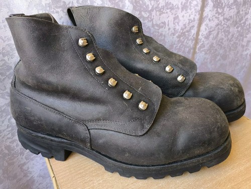 Vintage army boots - vintage,