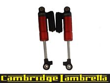 Lambretta Front Dampers - Targaline Reservoir Red