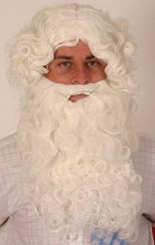 White wizard santa - old, man