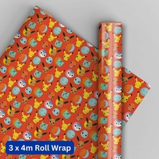 Pokemon Wrapping Paper 12m
