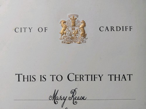 Cardiff civil defence corps - cardiff,