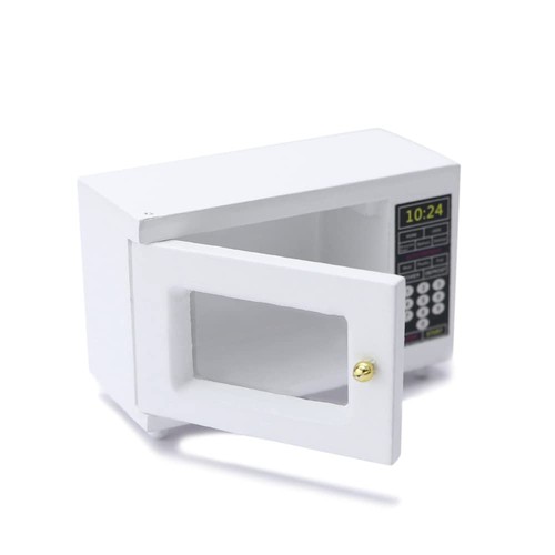 Miniature microwave dollhouse - miniature,