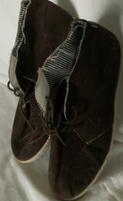 Lambretta Gobi Chukka Desert Boots - Brown  UK Size 9 Mod style 