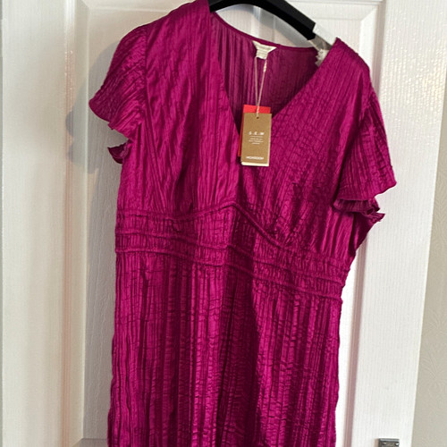 Monsoon pink pleated line - monsoon,