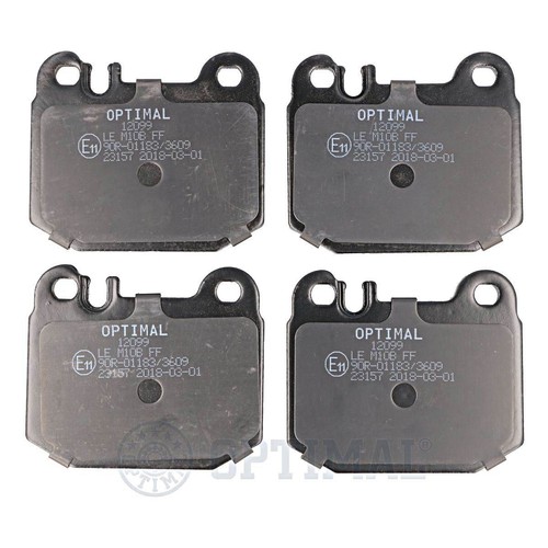 Rear disc brake - disc, pad