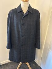 Vintage Leeford Wright and Peel Grey Wool Camel Hair Coat Pischl Loden 48R