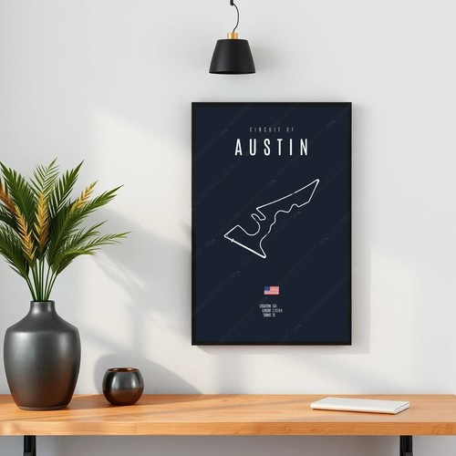 Circuit austin track map - of,
