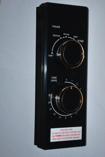 Microwave oven panel black - microwave,