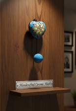 Antique Ceramic Coat Hook Wall