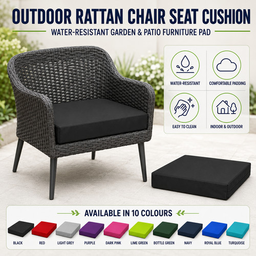 Outdoor rattan chair seat - rattan,