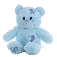 Blue Patches" Bear (16") 4 x