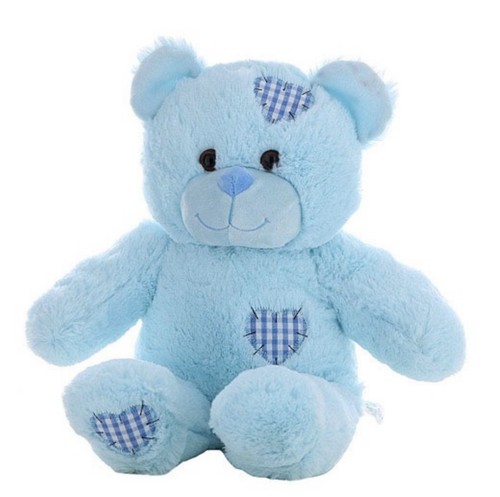 Blue patches bear - blue, 4
