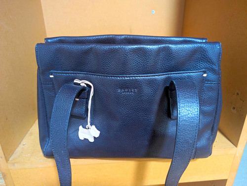 Radley navy blue - navy, pebbled