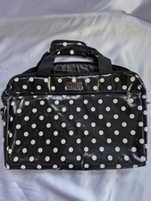 Lee Cooper Laptop/Work Bag black with white dots