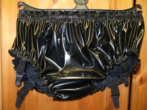 Unisex pvc suspender maid - unisex,