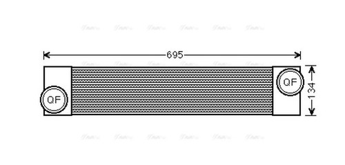 Ava charge air intercooler - charge,