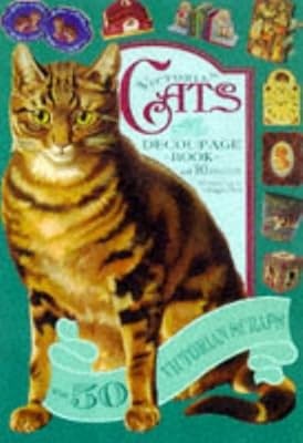 Victorian cats decoupage book - decoupage,