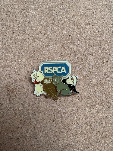 Rspca enamel pin - enamel, badge