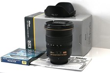 Nikon AF-S DX 12-24mm F/4 G IF ED Zoom Nikkor lens (Near Mint Condition)