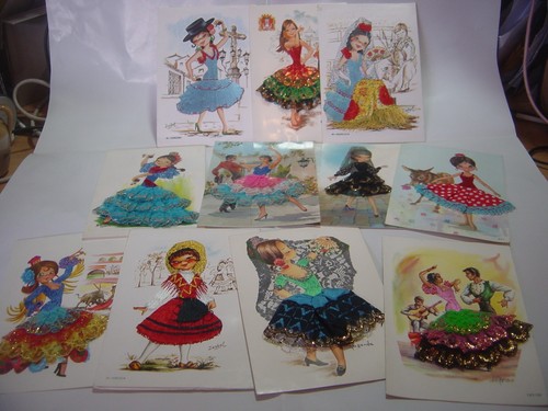 Vintage spanish embroidered - spanish, 11