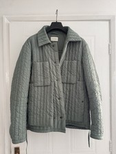 Craig Green Quilted Work Jacket Sage Green