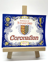 Borough of Stamford 1953 Coronation Queen Elizabeth II Souvenir Programme #986