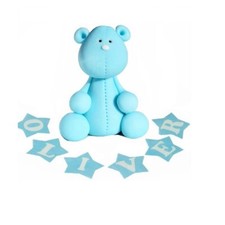 Teddy bear cake toppers - teddy, edible