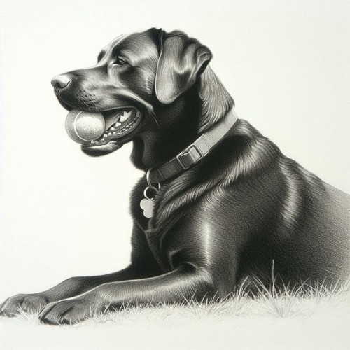 Black labrador cross - labrador, (47)