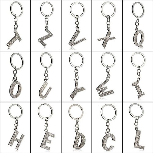 Keyring shinny letter - a-z,