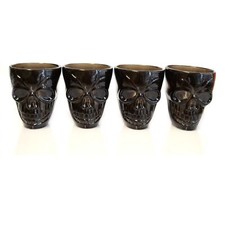 Black shot glasses 4pcs - shot,