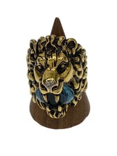 GUCCI Ring Size 23 Gold Men