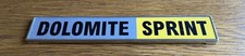 Vintage TRIUMPH DOLOMITE SPRINT Metal Car Badge Emblem 1970s in VGC - Grille ?