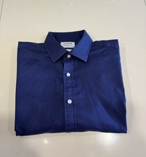 T.M. LEWIN Blue Shirt Finest
