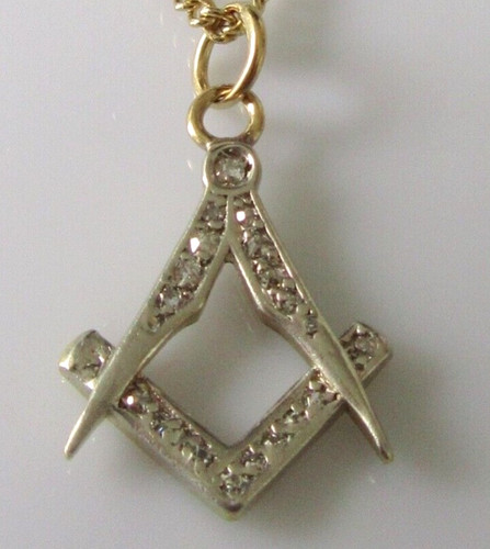 Gold diamond pendant - gold,