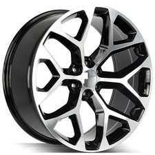 24" Strada Wheels Snowflake