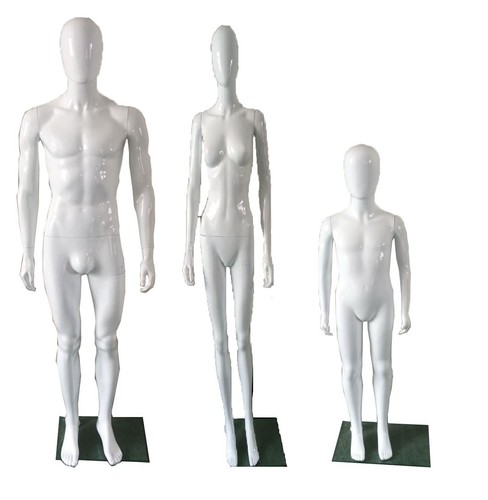 Male female child - female, plastic