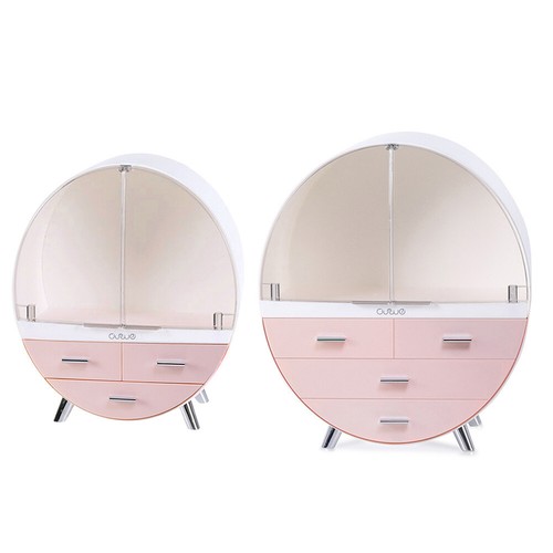 Round makeup organiser - round,