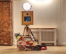 Vintage look Photo Booth - Hand Crafted, Includes Props, Camera, Tablet, Printer