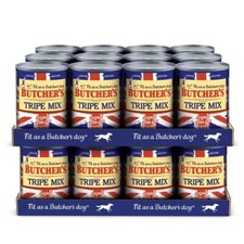 Butchers Tripe Mix Healthy Dog Food Grain Free Natural Balanced (12 x 400g Tins)