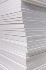 White matt foamex foam board