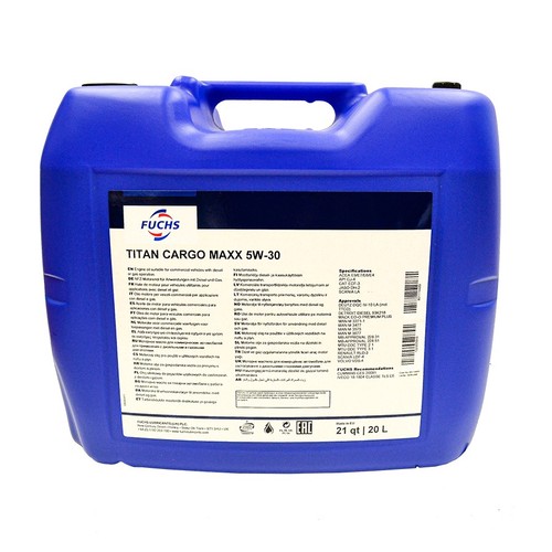 Fuchs engine oil cargo - engine,