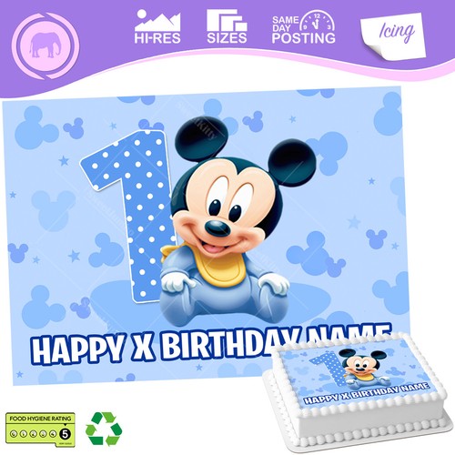 Baby mickey mouse cake - baby,