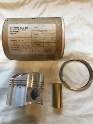 Manx norton cosworth piston - norton,