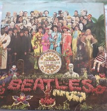 Sgt Pepper's Lonely Hearts Club Band The Beatles vinyl album record LP 12" 1967