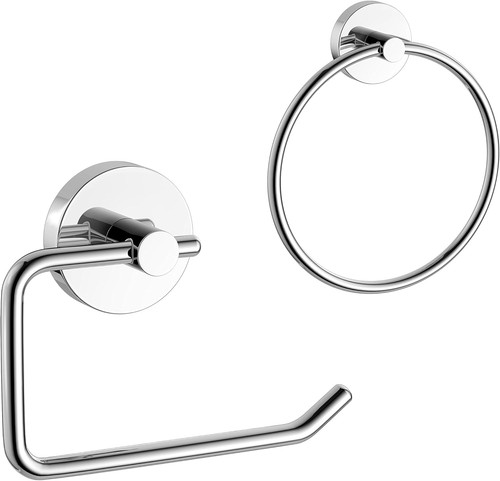 Towel ring toilet roll holder - ring,